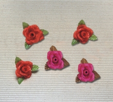 【畢業百貨 畢業胸花 人造花 】絲花-小(紅/粉紅)