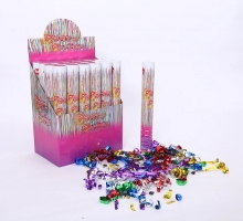 30CM金箔長條旋轉式氣壓彩花