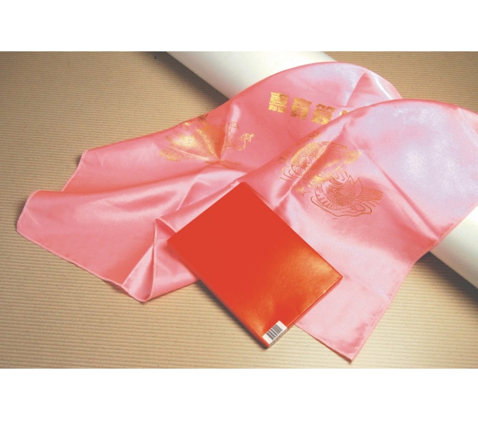簽名綢:K金綢(大)鴛鴦