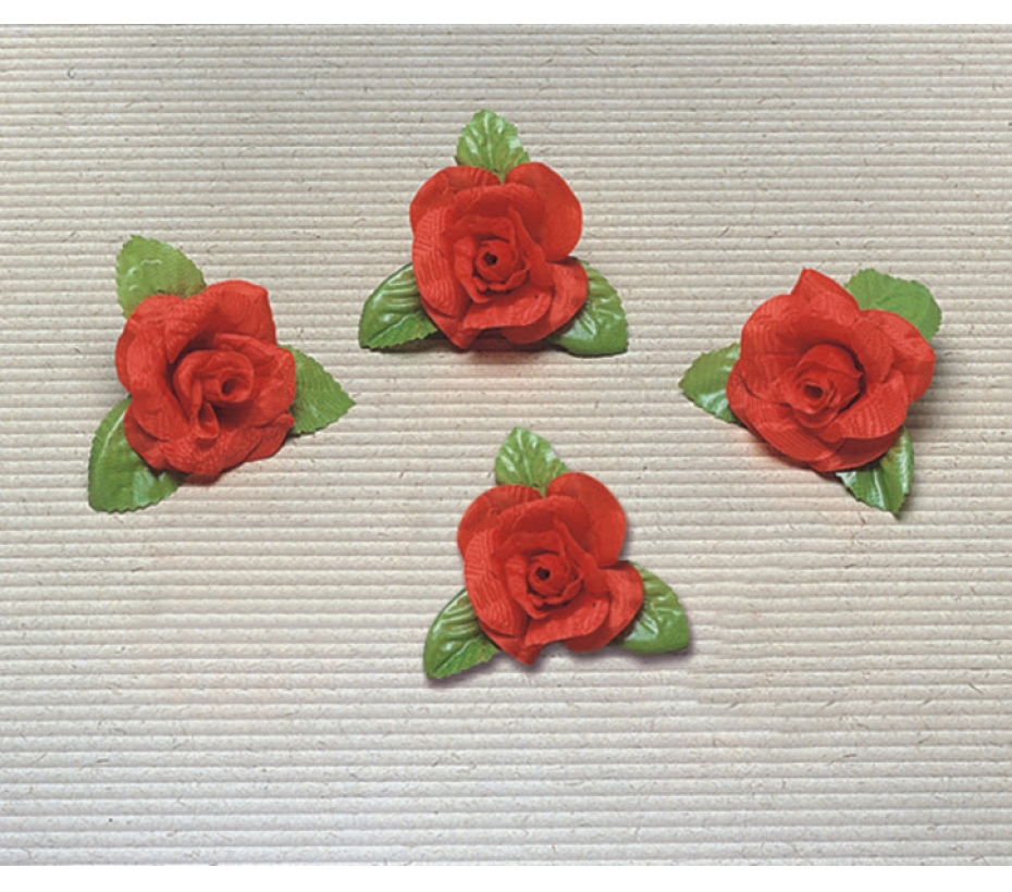 【畢業百貨 畢業胸花 人造花 】絲花-中(紅)