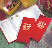 結婚證書/內心/禮盒